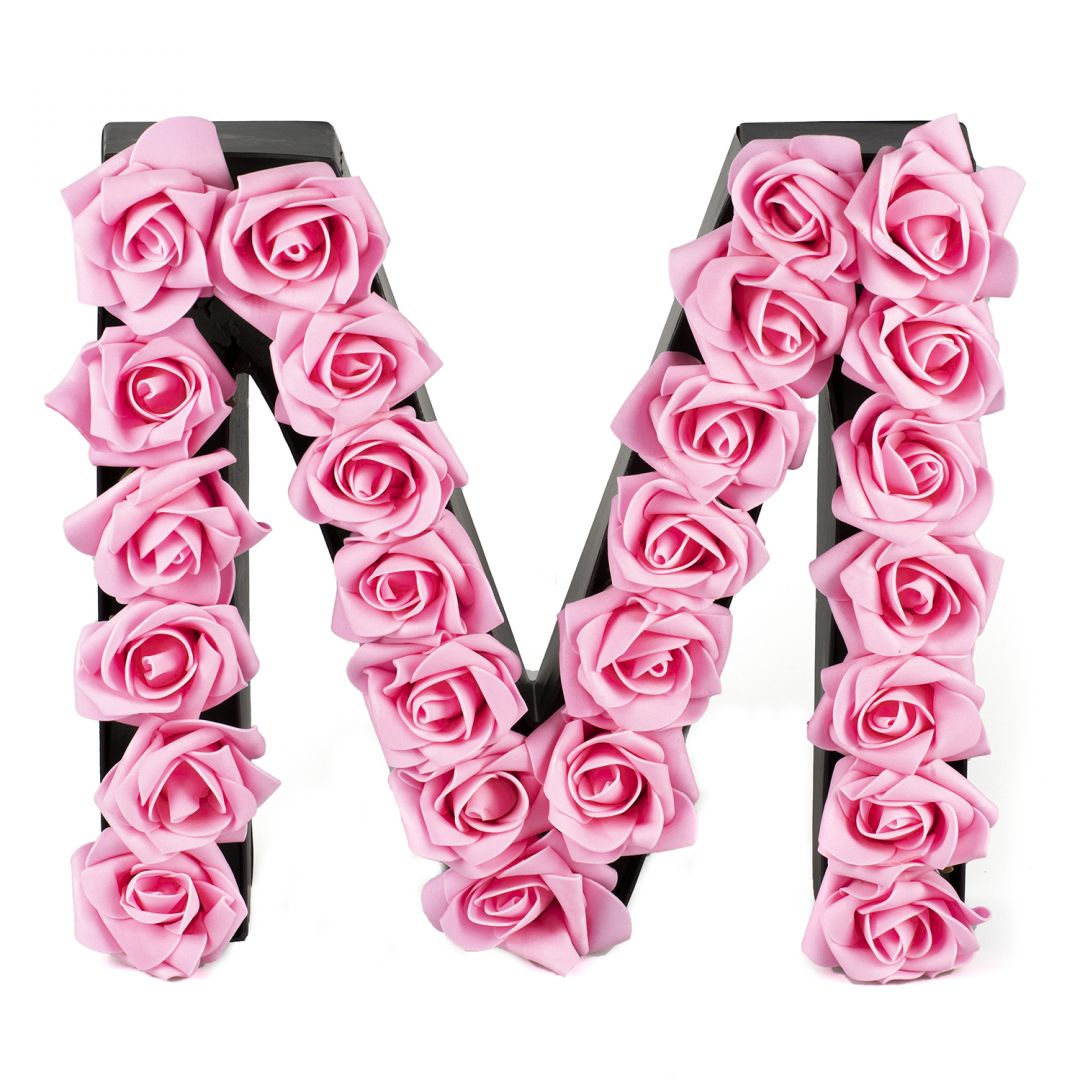 M FLOWER BOX WITH FOAM ROSES The Flower Shop