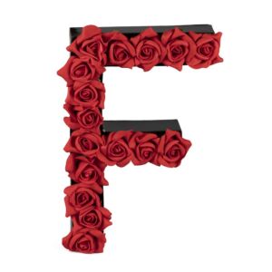 F FLOWER BOX WITH FOAM ROSES
