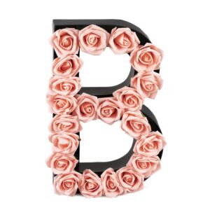 B FLOWER BOX WITH FOAM ROSES