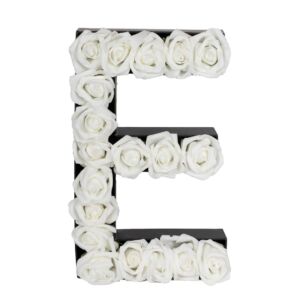E FLOWER BOX WITH FOAM ROSES